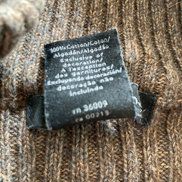 LIKE NEW CKJ Brown Zip Sweater - Picture 6 of 8
